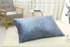 LARGE RECTANGLE CRUSHED VELVET FLOOR SEATS CUSHION COVERS LOUNGER 60x80CM