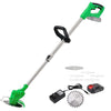 21V Cordless Strimmer Grass Trimmer Cutter Garden Edger Electric Li-Ion Battery