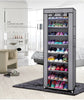 Shoe Rack Storage Organiser Cabinet Stand 20 Pairs Dustproof Black Brown Grey