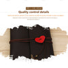 Retro DIY Photo Album Leather Scrapbook Vintage Albums 120pc Memory Book Gifts