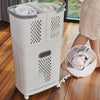 Divided Laundry Storage Baskets Trolley Clothes Hamper Basket Suction Wall Shelf