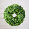 Pure Boxwood Artificial Topiary Hanging Grass Purple/Green Wreath Wedding Decor