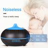 Aroma Diffuser Electric Ultrasonic Air Mist Humidifier Purifier 7 Colors LED UK