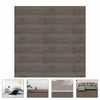5m² Floor Planks Tiles Self Adhesive Grey Wood Vinyl Flooring Kitchen Bathroom