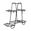 6 Tier Metal Plant Stand Decorative Planter Holder Flower Pot Shelf Garden Rack
