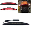 1X Motorbike Rear Indicator LED Fender Brake Tail Light for Harley FXSB 13-16 MU