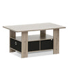 Furinno Andrey Coffee Table with Bin Drawer Living Room Furniture with Storage