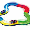 220pc Magic Tracks Glow In The Dark Led Light Up Race Car Bend Flex Racetrack