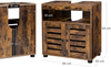 VASAGLE Under Sink Cabinet, Bathroom Vanity Unit, Storage Cupboard, 60 x 30 x 63