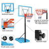 Summer 2-2.4M Swiming Pool Basketball Hoop Freestanding PVC Backboard Adjustable