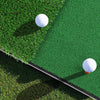 Golf Double Swing Pad Rubber Sole Golf Practice Hitting Mats Simulation Lawn