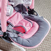 2 in 1 Baby Bouncer Rocker Chair Feeding Relaxing Chair Infant Swing Seat Cradle