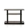 Furinno 13192DBR/BK Turn-N-Tube No Tools 3-Tier TV Stands
