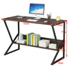100cm Home Study Table Computer PC Desk Adult Office Worksation w/ Metal Legs