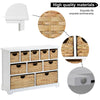 Kitchen Dining Cabinet Cupboard Large Sideboard 10 Drawers Basket Home Furniture
