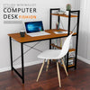 Folding Study Office Desk Table Computer Desk Wooden Laptop Office Workstation