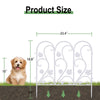 5X Decorative Garden Fence Border Pet Barrier for Garden Yard Flowerbeds Walkway