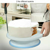 Cake Decorating Turntable Set icing nozzles Spatula Display Stand Rotating Kit