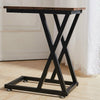 Industrial Sofa Side End Table Vintage Rustic Metal Coffee Tea Table Lamps Desks
