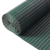 3/5M Green Bamboo Slat Fence Garden Privacy Screen PVC Fencing Panel Roll Border