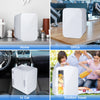 4L Tabletop Mini Fridge Portable Cooler Warmer Ice Box Small Bedroom Car Office