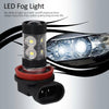Pair H11/H8 CREE 100W FOG LIGHT LEDS BULBS DRL DRIVING LAMPS BULBS 6000K White