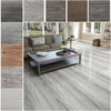 Wood Grain Vinyl Flooring Plank 5.02m² PVC Home Floor Tiles - 36 Planks Sticky