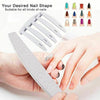Professional Nail Files 100 180 240 150 Grit Double Sided Nails File Acrylic Gel