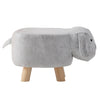 Large luxury animal footstool Ottoman cushion stool rest cushion seat sofa chair