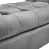 Upholstered Bed End Bench Armed Hallway Window Seat Chaise Lounge Pouffe Sofa