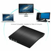 Slim External USB 3.0 DVD RW CD Writer Drive Burner Reader Player For Laptop PC