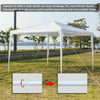 3X3M GARDEN PARTY TENT GAZEBO MARQUEE WATERPROOF SHELTER SHADE WEDDING CANOPY UK