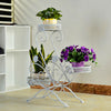 Metal Plant Stand Flower Rack Garden Planter Pot Holder Staircase Display Shelf
