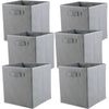 Foldable Square Canvas Storage Collapsible Folding Box Fabric Cubes Toys