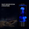 Colour Changing LED Jellyfish Lava Light Aquarium Desk Home Bedroom Decor UK