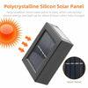 Solar Wall Lights Up & Down Lamp Decor Waterproof Garden Outdoor Fence Yard IP65