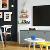 3 Pack Vintage Industrial Wooden Metal Wall Floating Shelf Storage Shelving Unit