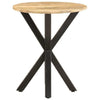 Industrial Side Table Rustic Solid Mango Wood Plant Stand Bedside Nightstand End