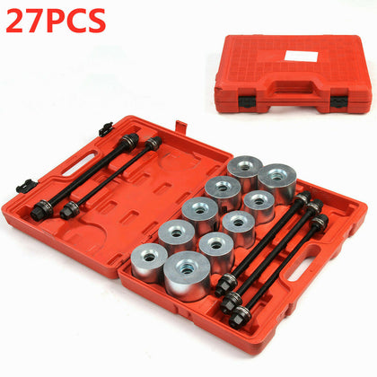 27Pc Carbon Steel Press & Pull Sleeve Bush Bearing Removal Insertion Tool Set UK