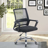 Adjustable Black Mesh Office Chair Computer Desk Chair Gas Lift Swivel Ergonomic