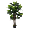 90/120/150cm Luxury Green Fiddle Fig Tree Artificial Trees & Plants Topiary Tree