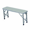 Outsunny Folding Picnic Table Bench Potable Aluminum Outdoor Garden BBQ Camping