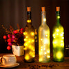 10x Wine Bottle Fairy String Lights 2M 20LED Battery Cork For Xmas Wedding Party