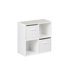 4 6 Cube Storage Unit White