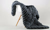 LUXURY FAUX WOOL CHUNKY CABLE KNIT HAND-WOVEN SOFA BED CHAIR BLANKET THROW
