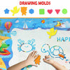 Large Children Magic Aqua Doodle Water Painting Drawing Mat Kids Board Toy + Pen