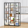 Freestanding Bookshelf Industrial Stable Bookcase Storage Unit Display Organizer