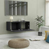 Modern Small TV Unit Cabinet Stand Coffee Table 2 doors coffee table tv stereo