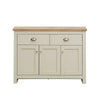 Lisbon Sideboard 3 Doors 2 Drawers Buffet Storage Cabinet Cupboard Cream Oak