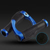 1 Pair Ergonomic MTB Mountain Bike Handlebar Rubber Grips Cycling Lock-On Ends
